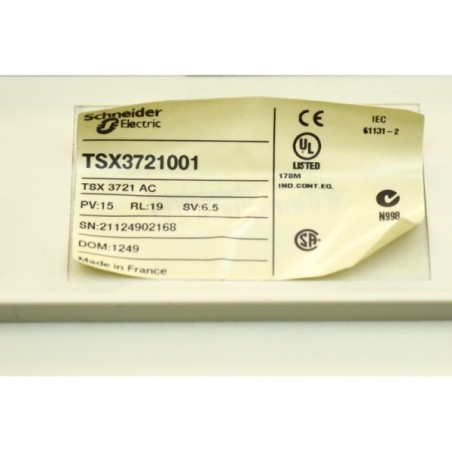 Schneider Electric TSX3721001 Base Micro 3721 100/240 V (B890)