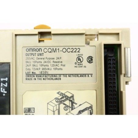 Omron CQM1-OC222 OC222 output unit (B960)