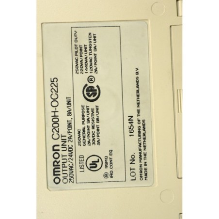 Omron C200H-OC225 OC225 Output Unit READ DESC (B961.1)