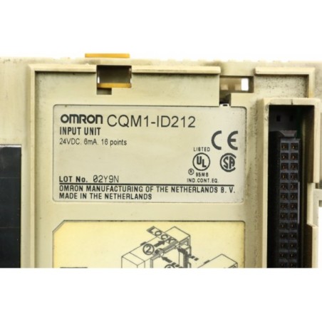 Omron CQM1-ID212 ID212 Input unit READ DESC (B962)