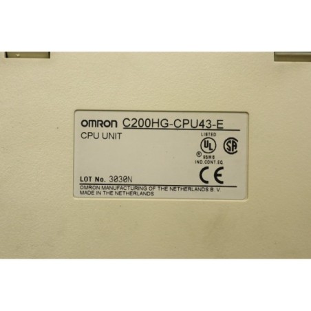 Omron C200HG-CPU43-E Sysmac C200HG CPU43 CPU unit (B962)