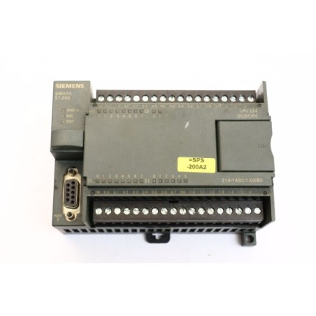 Siemens 6ES7 214-1AD23-0XB0 CPU224 21-28VDC SUPPLY READ DESC (B968)