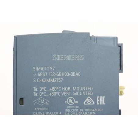 Siemens 6ES7 132-6BH00-0BA0 Simatic S7 DQ 16x24VDC/0.5A (B55)