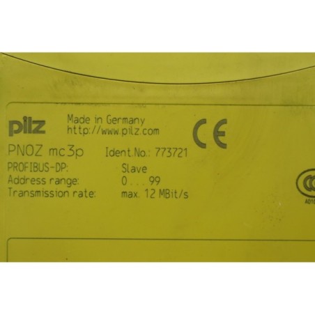 Pilz 773721 PNOZ mc3p ethernet module (B28)