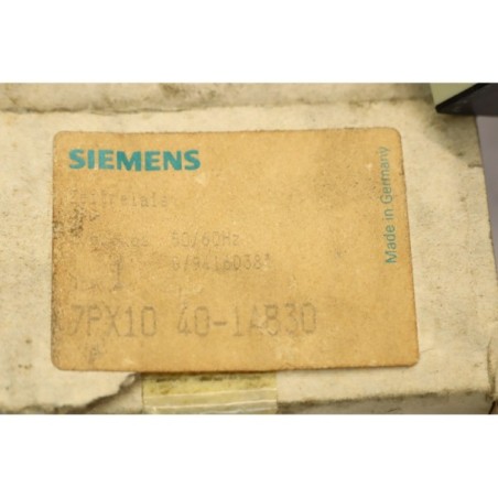 Siemens 7PX1040-1AB30 relais temporisé Old stock (B79)