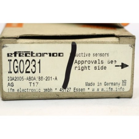 IFM IG0231 IGA2005-ABOA/BS-201-A capteur (B138)