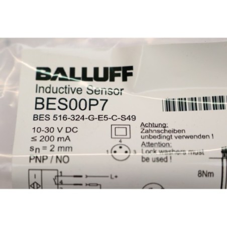 BALLUFF BES00P7 BES 516-324-G-E5-C-S49 capteur induction (B83)