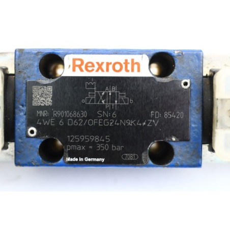 Rexroth 4WE 6 D62/OFEG24N9K4/ZV Vanne magnétique READ DESC (B83)