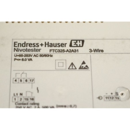 Endress+Hauser FTC325-A2A31 Nivotester 3-Wire (B89)