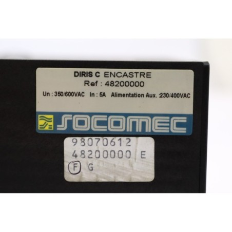 SOCOMEC 48200000 DIRIS C Encastre (B170)