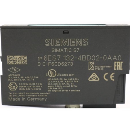 Siemens 6ES7 132-4BD02-0AA0 4DO ST DC24V/0.5A module No box (B201)
