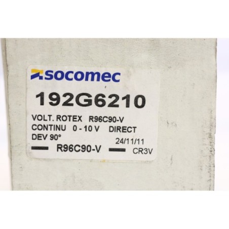 Socomec 192G6210 Voltmètre à incorporer 0-10v (B266)