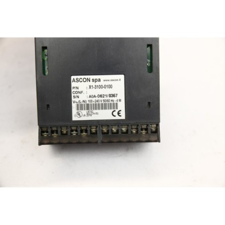ASCON spa XA-3100-0100 Régulateur de température (B973)