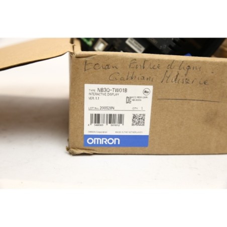 Omron NB3Q-TW01B Ecran contrôle ver 1.1 (B315)