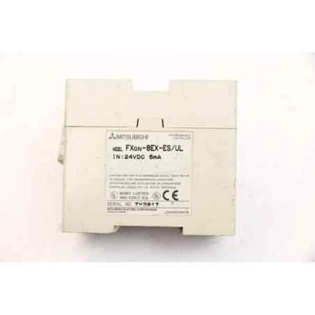 Mitsubishi Fxon-8EX-ES/UL Module 8 digital input READ DESC (B413)