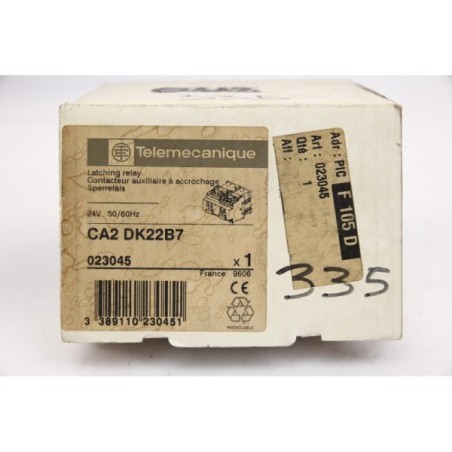 Telemecanique CA2 DK22B7 023045 contacteur auxiliaire (B472)