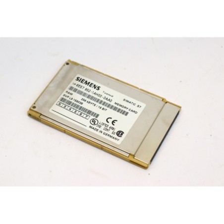 Siemens 6ES7 952-1AH00-0AA0 Memory card 256KB 16Bit (B828)