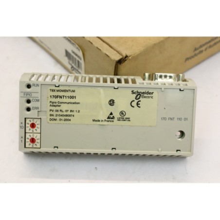 Schneider electric 072559 170FNT11001 Fipio Communication adapter Open bo (B557)