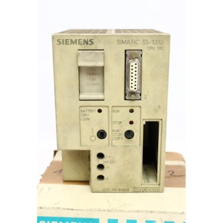 Siemens 6ES5 100-8MA02 Simatic S5-100U CPU 100 (B577)