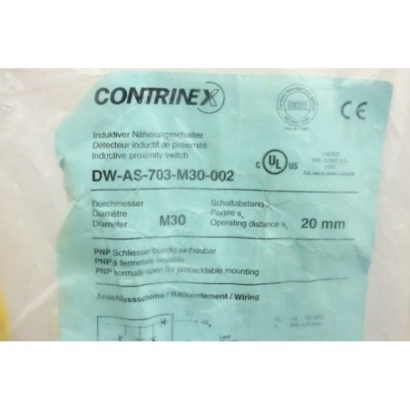 CONTRINEX DW-AS-703-M30-002 Capteur induction (B815)