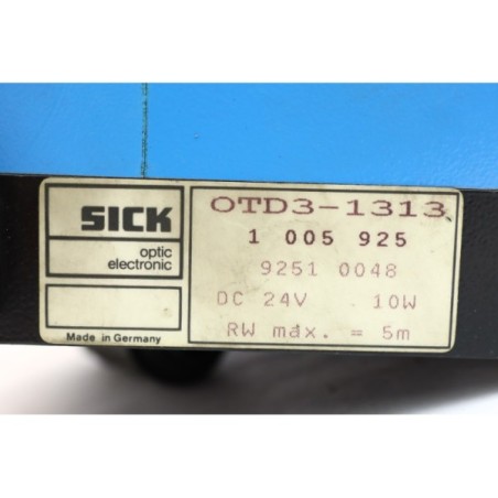 SICK 1 005 925 OTD3-1313 Barrière sécurité (B814)