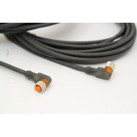 2Pcs LUMBERG AUTOMATION RKMWV42255M RKMWV 4-225/5M Cable M8 4 pins coudé (B6)