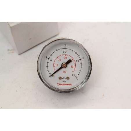 NORGREN 18-015-011 Manomètre de pression 0-4 Bar R 1/8’’ (B740)