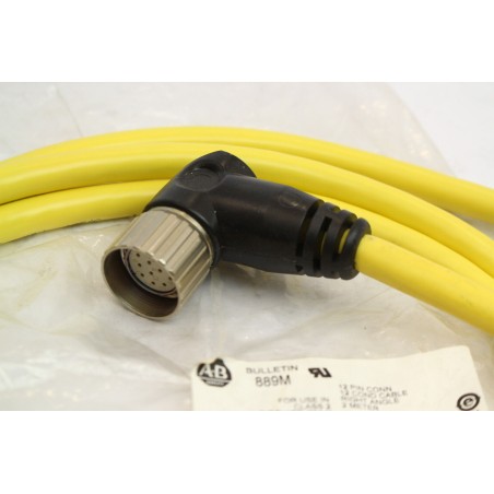 ALLEN BRADLEY 889MR12AH2 889M-R12AH-2 C Cable 2m 12 Pins coudé (B793)
