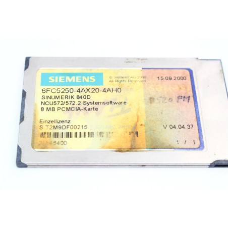 Siemens 6FC52504BX204AH0 6FC5250-4BX20-4AH0 Sinumerik 840D 8MB (B458)