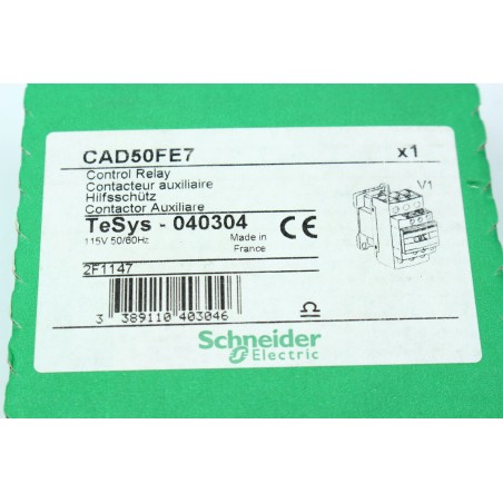 SCHNEIDER ELECTRIC 040304 Control relay CAD50FE7 (B680)