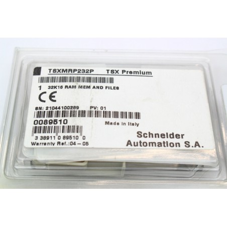 SCHNEIDER ELECTRIC 0089510 TSXMRP232P 32K16 RAM Memory (B606)