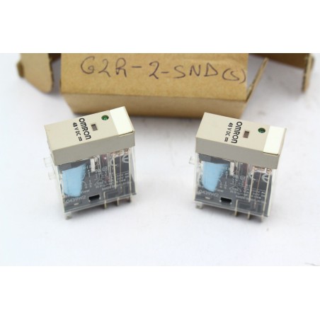 2Pcs OMRON G2R2SNDS G2R-2-SND(S) 48V Relais (B584)