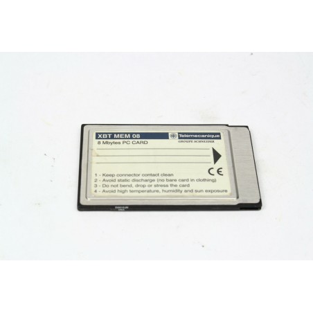 Telemecanique 8Mb PC CARD XBT MEM 08 (b284)