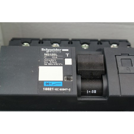 SCHNEIDER ELECTRIC 18821 NG125L 4P 10A Interrupteur (B646)