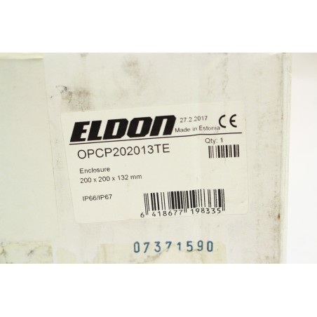 ELDON OPCP202013TE Boitier 200x200x132mm IP66/67 (P53)