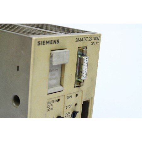 Siemens 6ES5 102-8MA01 S5-100U CPU 102 (B338)