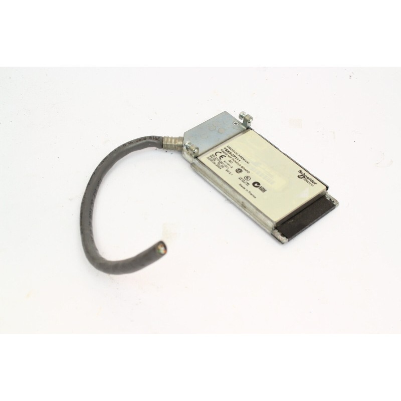 Schneider TSXSCP111 RS232 MP PCMCIA Board cable cut (B885)