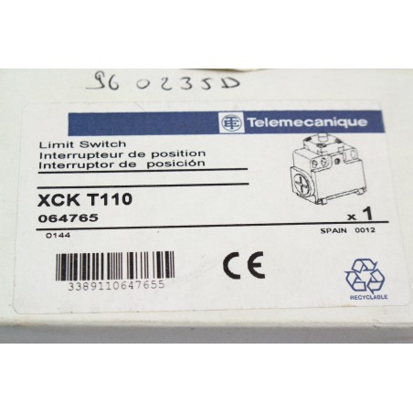TELEMECANIQUE 064765 XCK T110 Interrupteur position (B513)