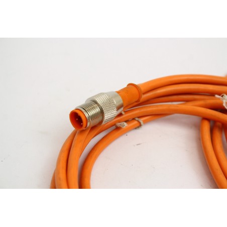 2Pcs LUMBERG RST3062 RST3-06/2 Cable M12 2M 3 pins (B808)