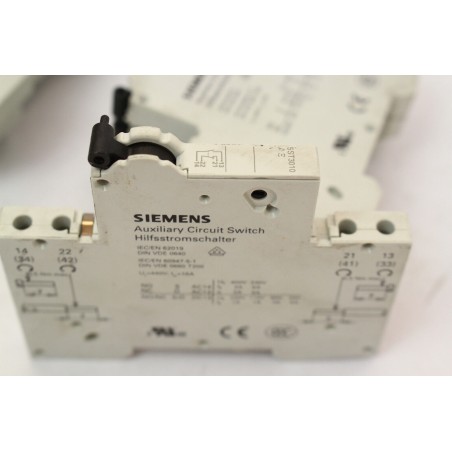 7Pcs SIEMENS 5ST3010AS 5ST3010 AS Contact auxiliaire (B754)