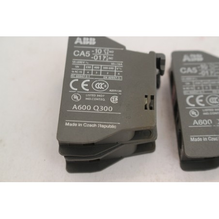 3Pcs ABB CA5 CA5-10 CA-01 Contact auxiliaire (B752)