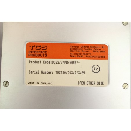 TCS D022/V/PS/NONE/- Input isolator D022 No box (B760)