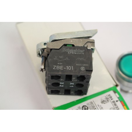 SCHNEIDER ELECTRIC 088729 XB4 BW3365 Bouton vert avec interrupteur (B781)