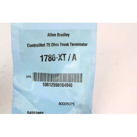 ALLEN BRADLEY 1786-XT/A ControlNet 75 Ohm Trunk terminator (B608)
