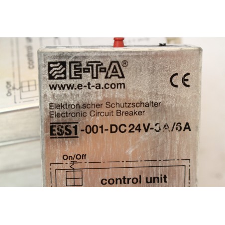 5Pcs E-T-A ESS1001DC24V3A6A ESS1-001-DC24V-3A/6A Disjoncteur (B1011)