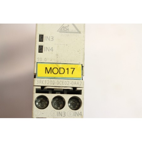 Siemens 3RK12000CE020AA2 3RK1200-0CE02-0AA2 Slimline module (B1010)