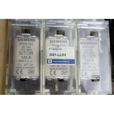 Telemecanique GS1-LLD3 + Siemens 3NE8 022 fuse (B321)
