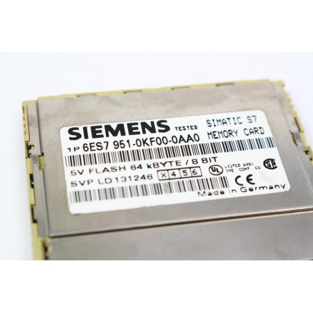 Siemens Simatic S7 6ES7 951-0KF00-A00A Front plastic broken (B340)