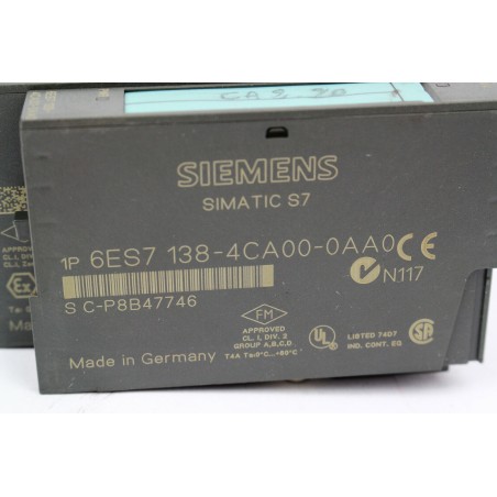 4Pcs Siemens 6ES7 138-4CA00-0AA0 (B343)