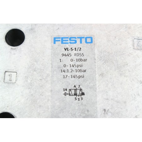 FESTO VL-5-1/2 9445 Open box (B585)